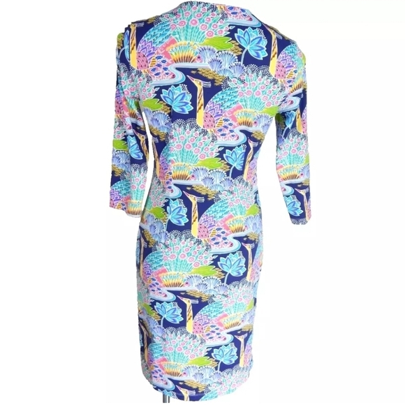 J. Mclaughlin Carly Paradis Peacock Dress - Picture 4 of 4